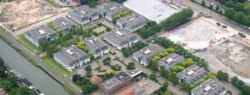Smart Business Park, the lower one on the left is where the office is!